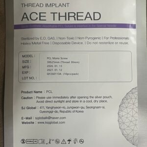 thread pcl mono screw 30g 25mm (thread 30mm needle thread length)￼