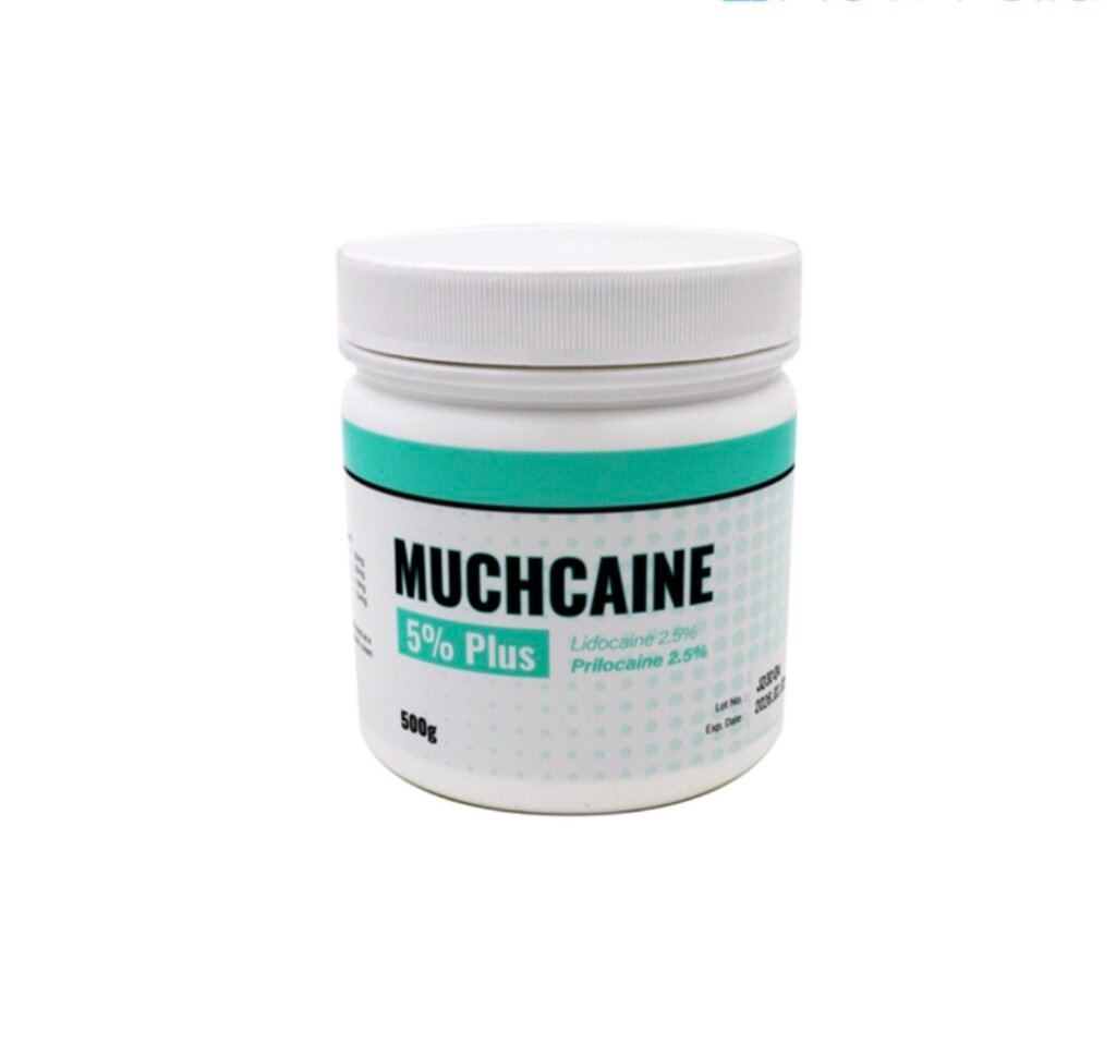STRONG LONG LASTING - MUCHCAINE 5% (Plus) 500g Muchcaine Plus 5% Prilocaine